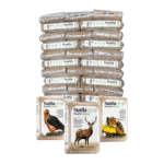 Palet Pellets de Madera Natural 77 Uds de 15 kg c/u