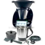 Robot de cocina - THERMOMIX TM6 Lisa, 1,000 W, Negro