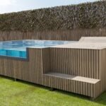 Piscina Poolspa Deluxe Twin rectangular KitPOOL 4x2x0.8 m